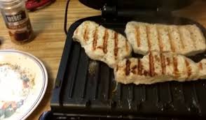 cook pork chops on george foreman grill