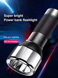 led flashlight power bank