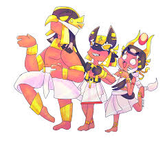Subreddit for all things brawl stars, the free multiplayer mobile arena fighter/party brawler/shoot 'em up game from supercell. Horus Bo Anubis Leon And Hedetet Nita Horus Skin By The Well Known Gedi Anubis By U Scarlood69 Hedetet Is Mine It S A Scorpion Goddess Brawlstars