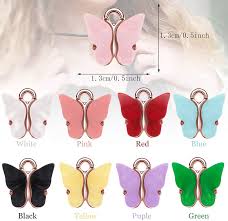 The first thing to do is to take one canvas and draw the outline of the butterfly. 36 Pieces Butterfly Charms Acrylic Butterfly Pendant Colorful Butterfly Shape Charms For Earrings Bracelets Necklace Diy Jewelry Pendant Making Arts Crafts Sewing Beading Jewelry Making Guardebem Com
