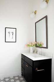 hang the perfect bathroom mirror