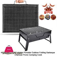 folding portable charcoal bbq grill