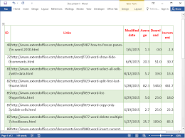 how to paste excel table to word and