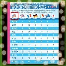 Universal Clothing Size Chart Clothing Size Chart Clothes