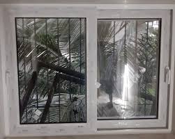 residential modern upvc window glass