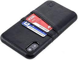 iphone xr wallet case built in metal