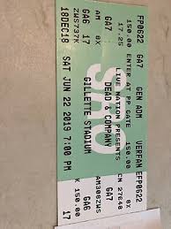 Dead And Company Tickets June 20 Blossom Music Center