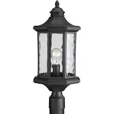 traditional outdoor post lantern light