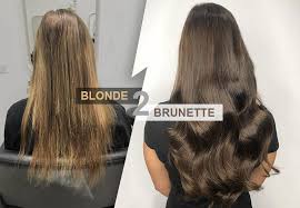 Brunette is finally being decided. When Going From Blonde To Brunette House Of Lox Sydney