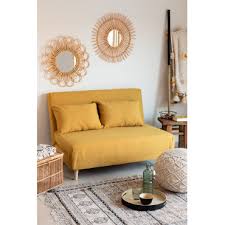 2 Seater Fabric Sofa Bed Elen