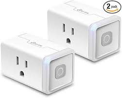 Kasa Smart Plug Lite By Tp Link Smart Home Wifi Outlet Works With Alexa Echo Google Home 12 Amp Reliable Wifi Connection Compact Design No