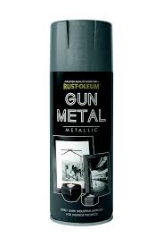 Gun Metal Metallic Spray Paint