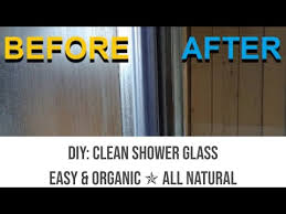 Diy Clean Shower Glass Easy Organic