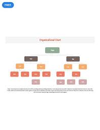 Free Organizational Chart 4 Pinterest Chart