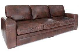 vine leather extra large sofa from