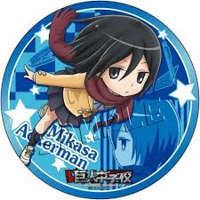 Check out our mikasa sticker selection for the very best in unique or custom, handmade pieces from our plates shops. Mikasa Ackerman Big Can Badge Advance Giant Junior High School Goods Accessories Suruga Ya Com
