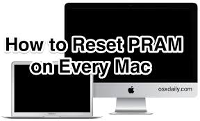Cómo restablecer PRAM en una Mac