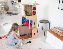 6 ways to make a cardboard dollhouse