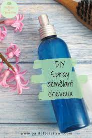 diy spray démêlant sans rinçage