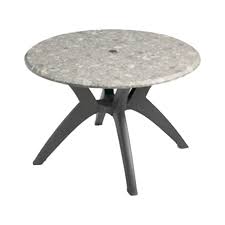 42 Inch Round Melamine Table Top With