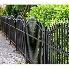 House Iron Fence Designs Outdoor Garden