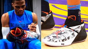 Russell westbrook helps give a makeover to his signature sneaker. Russell Westbrook Debuts His Signature Shoe Jordan Why Not Zer0 1 Youtube