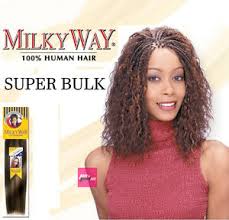 Enjoy fast delivery, best quality and cheap price. Milkyway Super Bulk 100 Haman Braiding Hair Extention Wet Wavy Micro Braid Ebay