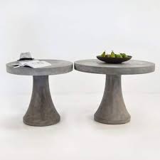 Blok Round Concrete Dining Table