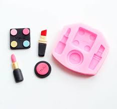 mac makeup silicone mould cake