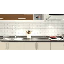 Sea glass peel and stick backsplash contains 4 pieces on 4 sheets that measure 10 x 10 inches. Art3d 14 X12 Peel And Stick Subway Tile Backsplash For Kitchen 10 Pack Overstock 31584851