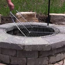 Round Folding Steel Cooking Grate