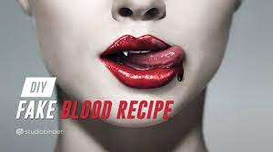 the best diy fake blood recipe with
