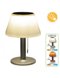 Shade Solar Charged Table Lamp