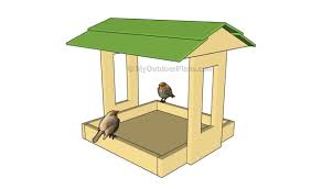 Platform Bird Feeder Plans Myoutdoorplans