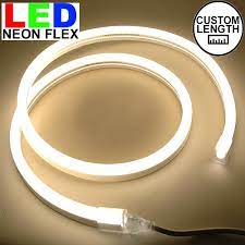 warm white led neon flex rope light kit