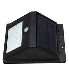 Bright Outdoor Solar Lights Motion Sensor Detector Wall Lamp