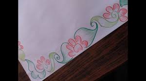 How To Draw A Border Design On Paper Cards And Templates Simple But Awesome