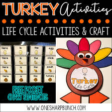 Turkey Life Cycle Activities One Sharp Bunch