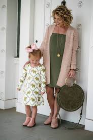 Light Pink Olive Green For Fall Outfits Pink Dress