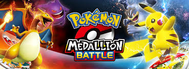 The franchise was created by satoshi tajiri in 1995, and is centered on fictional creatures called pokémon. Pokemon Medallion Battle Home Facebook