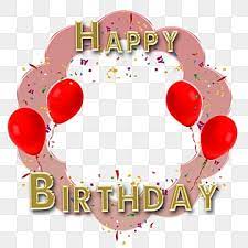 birthday frame png transpa images