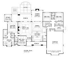 Nice Floor Plan House Plans One Story