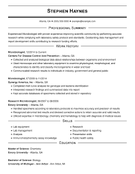 43 science article summary template article review writing sample. Eye Grabbing Biotech Resumes Examples Livecareer
