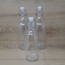 Ikea Korken Glass Water Bottle X 3 Jug