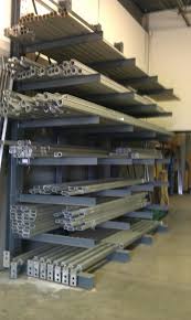 used cantilever rack system 6 arm