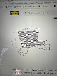 Outdoor Sofa Ikea Hogsten Furniture