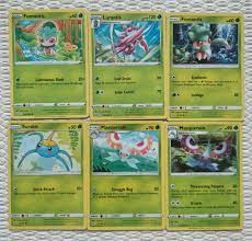 gr and bug type pokemon tcg entire