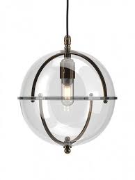 Grafton Glass Globe Bathroom Pendant Light