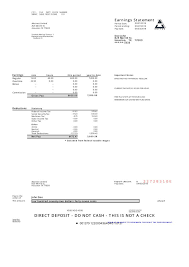 Adp Payment Stub Pdf Fill Online Printable Fillable Paycheck