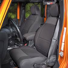 Rugged Ridge Seat Cover Kit Black 07 10